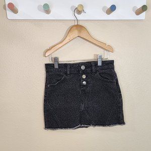 Black Jean Skort - Justice Size 8